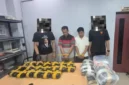 Bareskrim Polri menyita 21,2 kilogram sabu dan 25.607 butir ekstasi dari dua kurir di Riau. (Posnews/Bareskrim)
