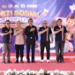 Bea Cukai dan Polres Pelabuhan Tanjung Priok memberikan layanan pemeriksaan gigi gratis kepada anak keluarga TKBM. (Posnews/MR)
