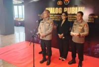 Brigjen Moh Ngajib menyampaikan rencana perubahan pendekatan Polri dalam menangani aksi unjuk rasa. (Posnews/Humas Polri)

