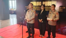 Brigjen Moh Ngajib menyampaikan rencana perubahan pendekatan Polri dalam menangani aksi unjuk rasa. (Posnews/Humas Polri)