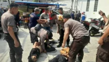 Dua terduga pelaku percobaan curanmor diamankan polisi setelah aksinya gagal di Kelapa Gading Jakarta Utara. (Posnews/Ist)