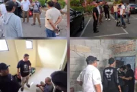 Dua terduga pelaku penjambretan emak-emak di Tambun Selatan, Kabupaten Bekasi, diamankan Bareskrim Polri. (Posnews/Ist)
