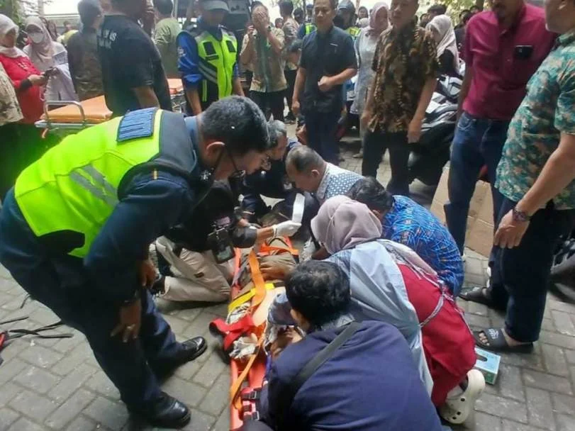 Insiden di Kampus UB, Mahasiswa FK Semester 3 Dilarikan ke Rumah Sakit. (Posnews/Ist)
