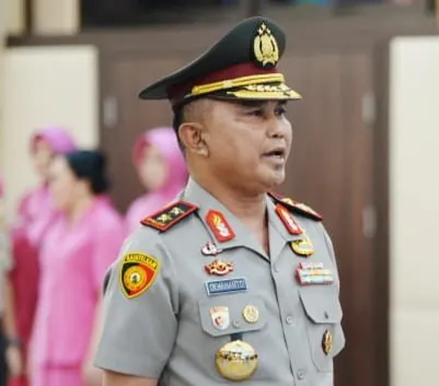 Irjen Dekananto Eko Purwono saat resmi menyandang pangkat bintang dua sebagai Wakapolda Metro Jaya. (Posnews/Humas PMJ)
