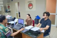Julia Prastini alias Jule diamankan polisi terkait kasus vape etomidate. (Posnews/Ist)
