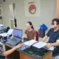 Julia Prastini alias Jule diperiksa polisi terkait kasus vape etomidate. (Posnews/Ist)
