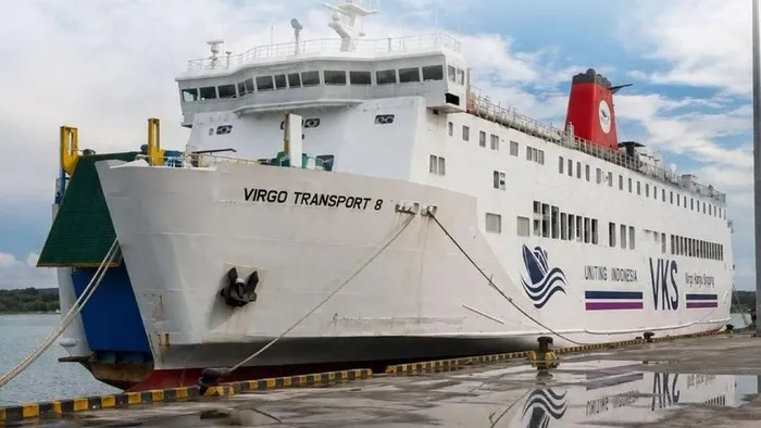 Kapal Virgo Transport 8 yang hilang kontak di Laut Jawa.