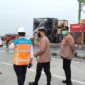 Kebakaran 51 isotank di Terminal NPCT1 Tanjung Priok Jakarta Utara. (Posnews/NPCT1)
