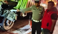 Truk Boks Hantam Tronton di Tol Sergai, Tiga Orang Tewas