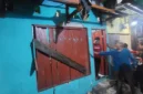 Ledakan LPG 3 kg merusak warteg di Krendang, Tambora, Jakarta Barat. (Posnews/Ist)
