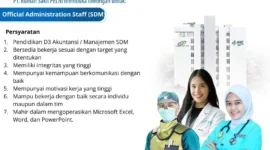 Lowongan kerja PT Rumah Sakit PELNI untuk lulusan D3 September 2026.
