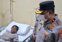 Nemerina Wamang korban penyanderaan Jila berhasil dievakuasi ke Timika. (Posnews/Ist)
