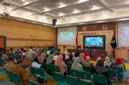 Pelaku UMK mengikuti sosialisasi kebijakan sertifikasi halal dari Kemendag di Tangerang Selatan. (Posnews/Kemendag)
