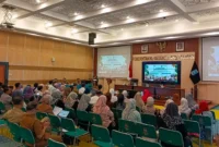 Pelaku UMK mengikuti sosialisasi kebijakan sertifikasi halal dari Kemendag di Tangerang Selatan. (Posnews/Kemendag)

