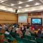 Pelaku UMK mengikuti sosialisasi kebijakan sertifikasi halal dari Kemendag di Tangerang Selatan. (Posnews/Kemendag)
