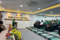 Peresmian Pusat Studi Kepolisian Universitas Hasanuddin bersama Polri di Makassar. (Posnews/Humas Polri)
