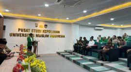Peresmian Pusat Studi Kepolisian Universitas Hasanuddin bersama Polri di Makassar. (Posnews/Humas Polri)
