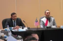 Pertemuan bilateral Bareskrim Polri dan PDRM membahas pemberantasan narkotika lintas negara. (Posnews/Bareskrim)
