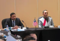 Pertemuan bilateral Bareskrim Polri dan PDRM membahas pemberantasan narkotika lintas negara. (Posnews/Bareskrim)
