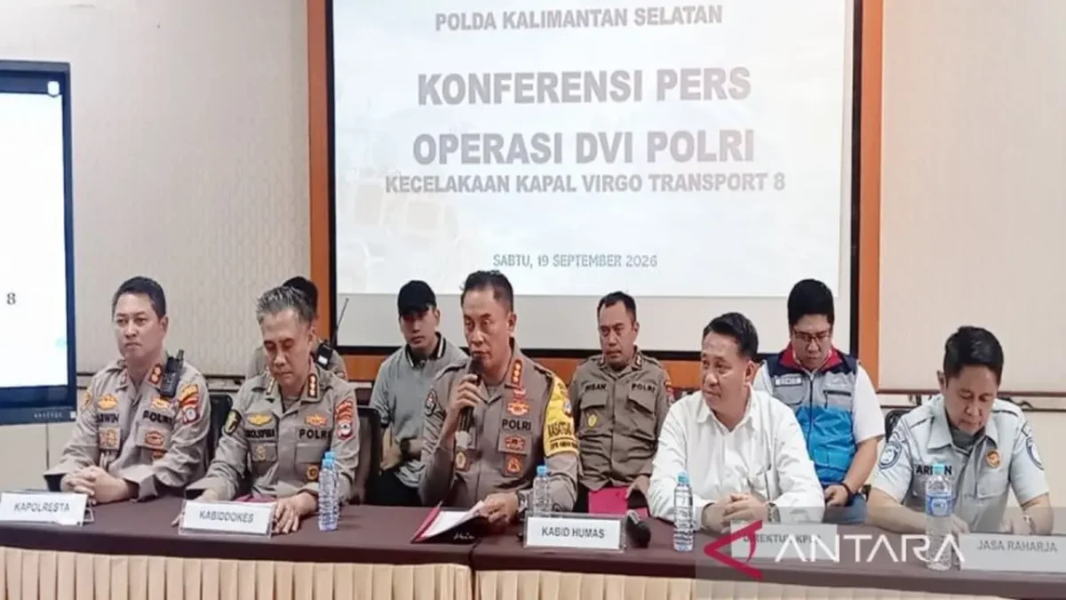 Polda Kalsel menyiapkan kontainer pendingin dan 28 ambulans untuk mendukung proses evakuasi. (Posnews/Ist)
