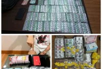 Polisi mengamankan ribuan obat dalam pengungkapan Operasi Nila Jaya 2026 di Jakarta Utara. (Posnews/Ist)
