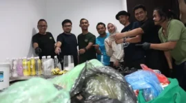 Polisi mengungkap laboratorium tersembunyi produksi etomidate di kawasan PIK 2 Tangerang. (Posnews/Humas Polres Metro Jakbar)

