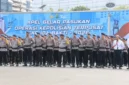 Polri menggelar apel pasukan Operasi Garuda Bhakti untuk mengamankan FIFA ASEAN Cup 2026 di Jakarta dan Bandung. (Posnews/Humas Polri)
