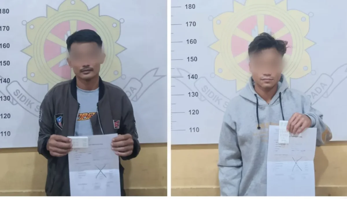 Dua Pria Diciduk di Tamansari, Polisi Sita 15 Hexymer dan 3 Tramadol. (Posnews/Ist)
