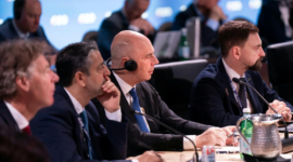 Menteri Keuangan Rusia Anton Siluanov hadir langsung di pertemuan G20 untuk pertama kalinya sejak 2022, memicu kecaman Jerman dan sorotan soal rencana damai Trump untuk Ukraina. Dok: Istimewa.