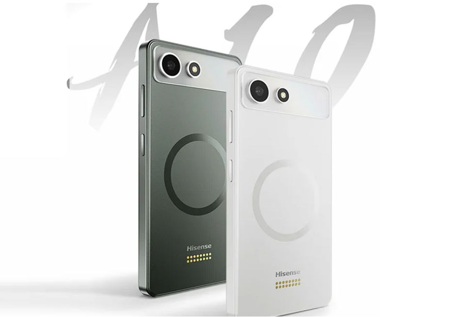 Hisense meluncurkan A10 Series, ponsel e-ink dengan layar warna magnetik opsional, prosesor Qualcomm QCM6690. Dok: Istimewa.