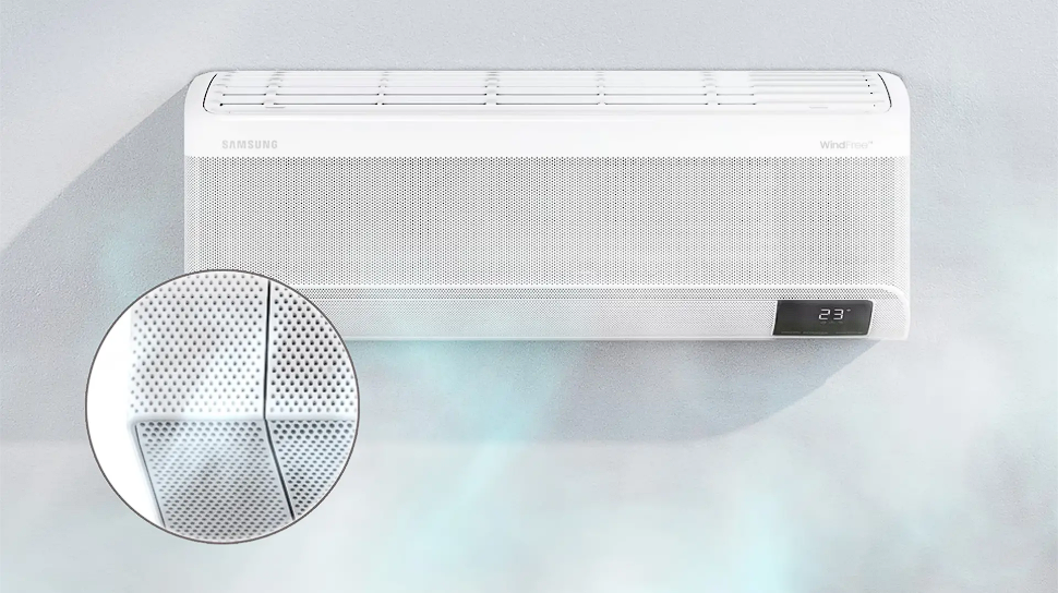 amsung resmi rilis Neo WindFree Lite di Indonesia, AC dengan teknologi WindFree Cooling, AI hemat energi hingga 52%, dan harga mulai Rp6,1 juta. Dok: Istimewa.