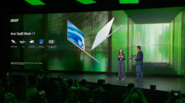 Acer luncurkan Swift Blade 14, laptop ultra ringan 799 gram dengan prosesor Intel Wildcat Lake dan layar OLED 90Hz.
