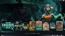 Valve meluncurkan pembaruan Steam Beta untuk Big Picture Mode. Pembaruan ini menghadirkan fitur Big Art Mode, screensaver retro, dan peningkatan performa controller. Dok: Istimewa.