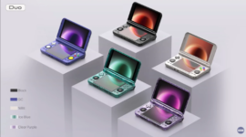 Retroid meluncurkan handheld retro Pocket Duo dan Pocket Duo Lite berlayar ganda. Konsol clamshell ini sanggup mengeksekusi emulasi 3DS mulai harga $149. Dok: Istimewa.