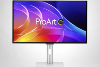 ASUS meluncurkan monitor ProArt PA27UCDV 4K QD-OLED 120Hz di IBC 2026. Simak spesifikasi lengkap, kecerahan HDR 1.000 nits, dan fitur Thunderbolt 4 140W. Dok: Istimewa.