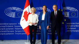 Ursula von der Leyen usulkan Kanada jadi anggota asosiasi pertama Uni Eropa. Simak rincian pidato, respons Mark Carney, dan analisisnya. Dok: Istimewa.