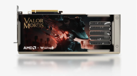 Sapphire meluncurkan kartu grafis RX 9070 XT edisi Valor Mortis dengan backplate magnetik dan bonus gim gratis.  Dok: Istimewa.