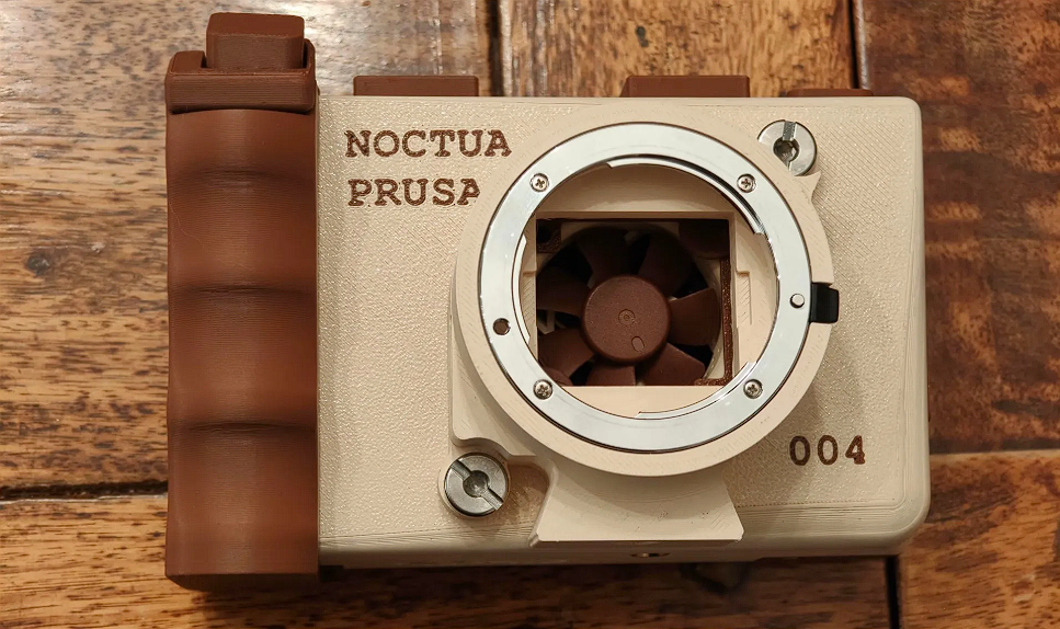 Kamera portabel CAIM1 memakai kipas mini Noctua NF-A4x10 untuk pendinginan video 4K dan pemrosesan kriptografi. Simak detail spesifikasinya. Dok: Istimewa.