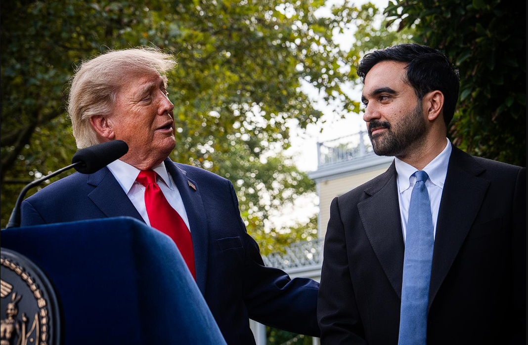 Donald Trump unjuk keakraban bersama Wali Kota New York Zohran Mamdani. Simak dampaknya terhadap kampanye pemilu. Dok: Istimewa.