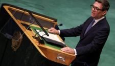 Kremlin mengecam PM Inggris Andy Burnham usai tuduhan disinformasi di PBB. Simak tanggapan Dmitry Peskov mengenai sentimen Russophobia di Eropa. Dok: Istimewa.