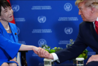 PM Jepang Sanae Takaichi membela ICC di PBB tanpa mengecam sanksi AS. Simak analisis dilema diplomasi dan aliansi keamanan dengan Donald Trump. Dok: Istimewa.