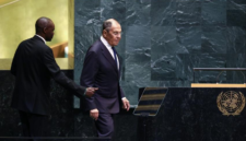 Menlu Rusia Sergei Lavrov menuduh Eropa menghambat perdamaian Ukraina di PBB. Simak detail pidato, pertemuan dengan Menlu Jerman. Dok: Istimewa.