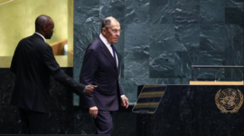 Menlu Rusia Sergei Lavrov menuduh Eropa menghambat perdamaian Ukraina di PBB. Simak detail pidato, pertemuan dengan Menlu Jerman. Dok: Istimewa.