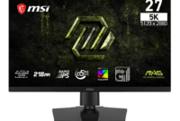 MSI meluncurkan monitor gaming Rapid IPS MAG 271KPD7 dengan dual mode 5K 75Hz dan WQHD 300Hz. Simak spesifikasi lengkap dan harganya. Dok: Istimewa.