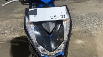 Sepeda motor yang digunakan pelaku saat beraksi. (Posnews/Ist)