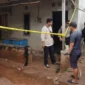 Garis polisi di lokasi penembakan sadis yang menewaskan seorang warga di kontrakan Jalan Payak Ubi, Toboali, Bangka Selatan. (Posnews/Polres Bangka Selatan
