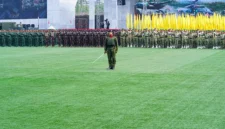 HUT ke-81 TNI Berlangsung Sederhana di Cilangkap, Ada 6 Kodam Baru. (Posnews/Puspen TNI)