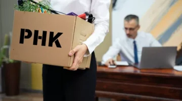 Ilustrasi pekerja terdampak pemutusan hubungan kerja atau PHK di Indonesia pada 2026. (Posnews/Net)
