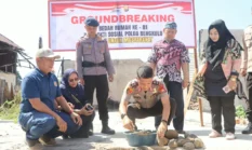 Sedekah Rp2.000 Sehari, Program Polda Bengkulu Bantu 84 Rumah Warga
