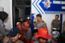 Kapolda Bengkulu Irjen Pol Yudhi Sulistianto Wahid mengikuti kegiatan Polisi Sahabat Anak Ditlantas Polda Bengkulu. (Posnews/Humas Polda Bengkulu)
